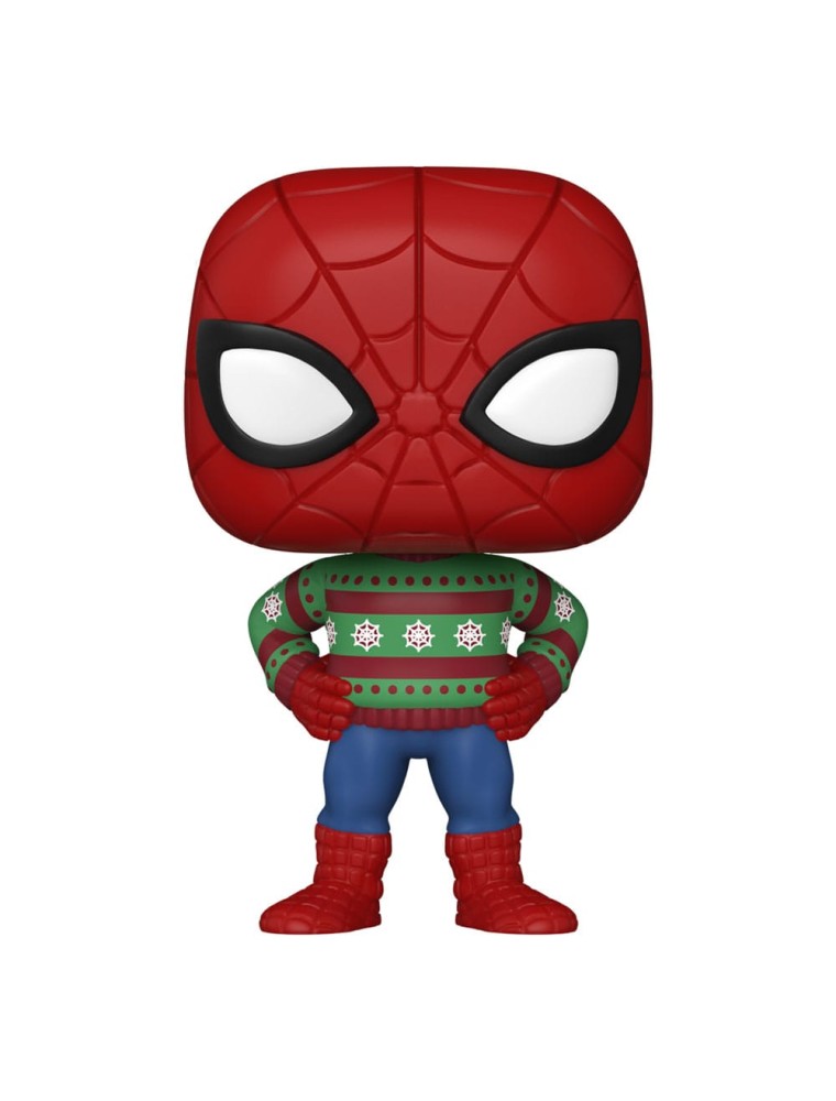 Marvel Holiday Pop! Marvel Vinile Figura Spider-man 9 Cm Funko