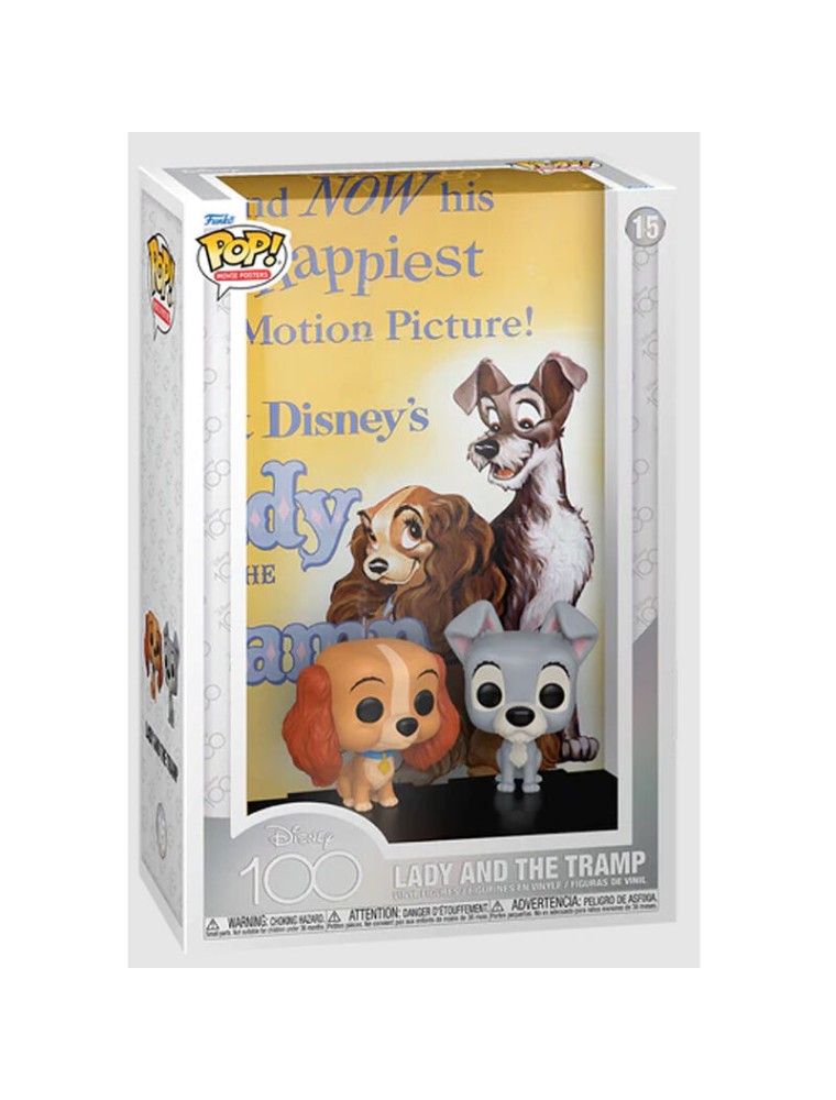 Pop Figura Poster Disney 100th Anniversary Lady E The Tramp Funko