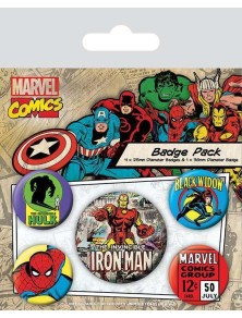 MARVEL (IRON MAN) BADGE...