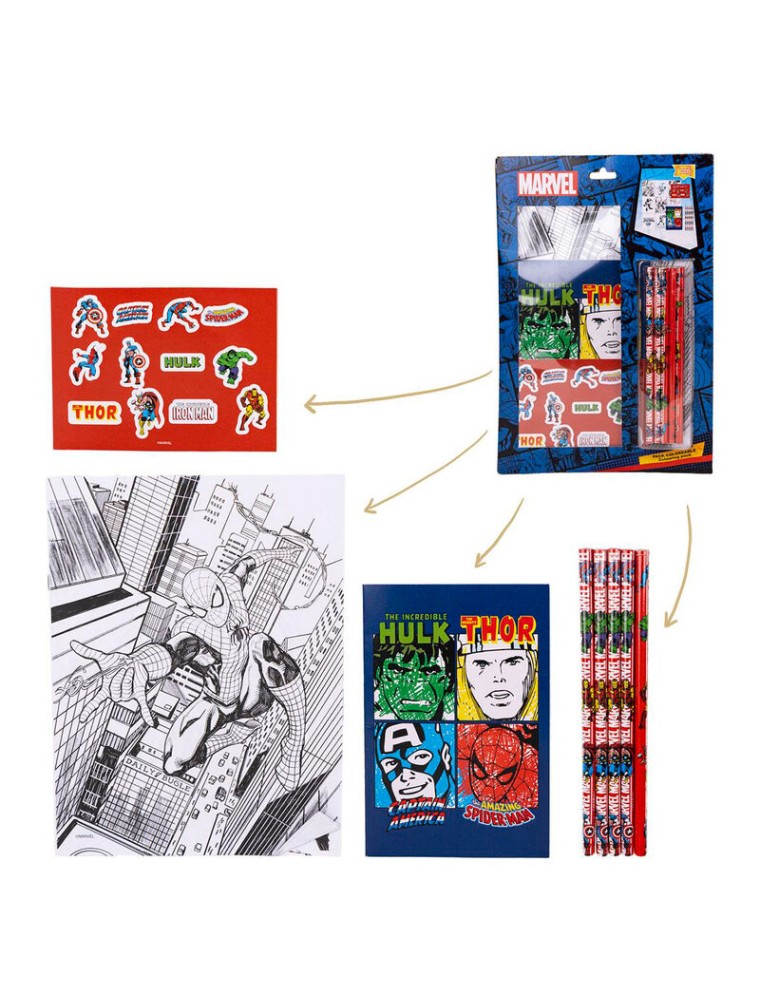 Marvel Avengers Colouring Stationery Set Cerdà