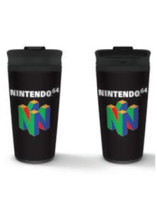 Nintendo Tazza Da Viaggio N64 Logo Pyramid International