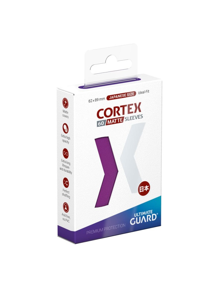 Ultimate Guard Cortex Sleeves Japanese Size Matte Purple (60) Ultimate Guard