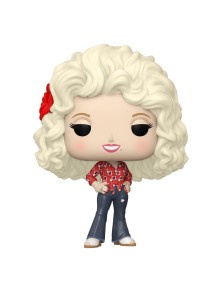 Dolly Parton Pop! Rocks Vinile Figura '77 Tour 9 Cm Funko