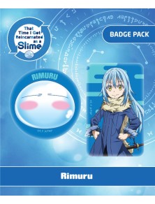 That Time I Got Reincarnated As A Slime Spilla Badges 2-pack Rimuru Popbuddies