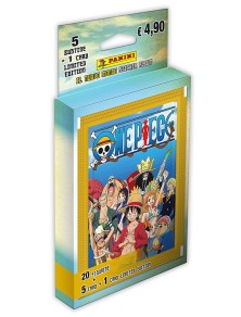 ONE PIECE STICKER ECOBLISTER 5 BUSTE - CARTE DA COLLEZIONE PANINI