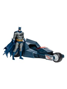 Dc Multiverse Vehicle Bat-raptor Con Batman (the Batman Who Laughs) (gold Label) Mcfarlane Toys