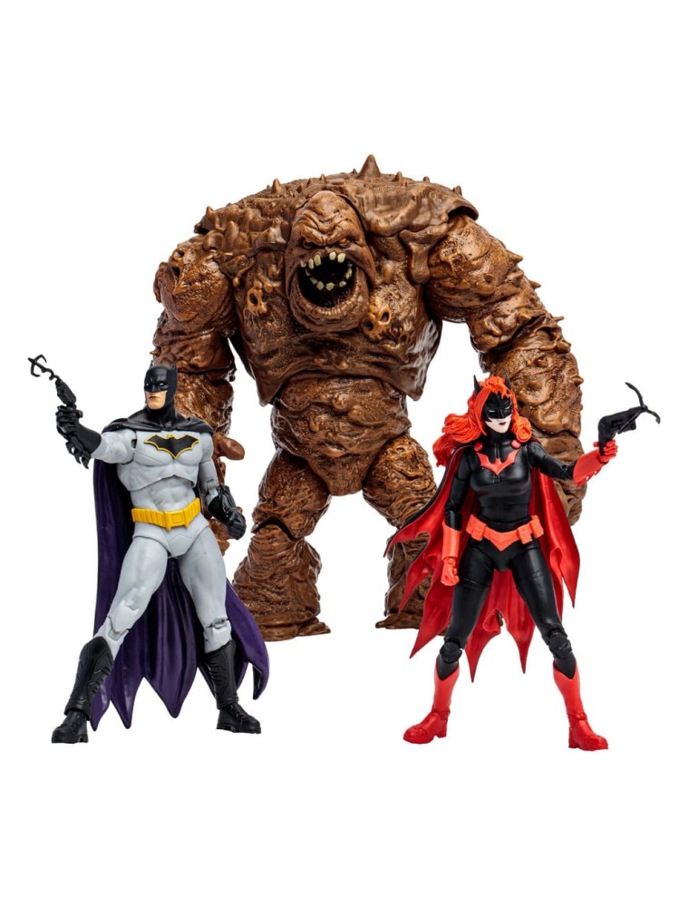 DC Multiverse Action Figures Multipack Clayface, Batman & Batwoman (DC Rebirth) (Gold Label) 18 Cm McFarlane Toys