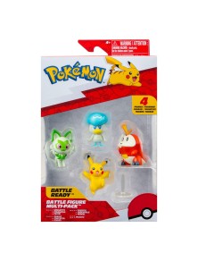 Pokémon Gen Ix Battle Figura Set Figura 4-pack Jazwares