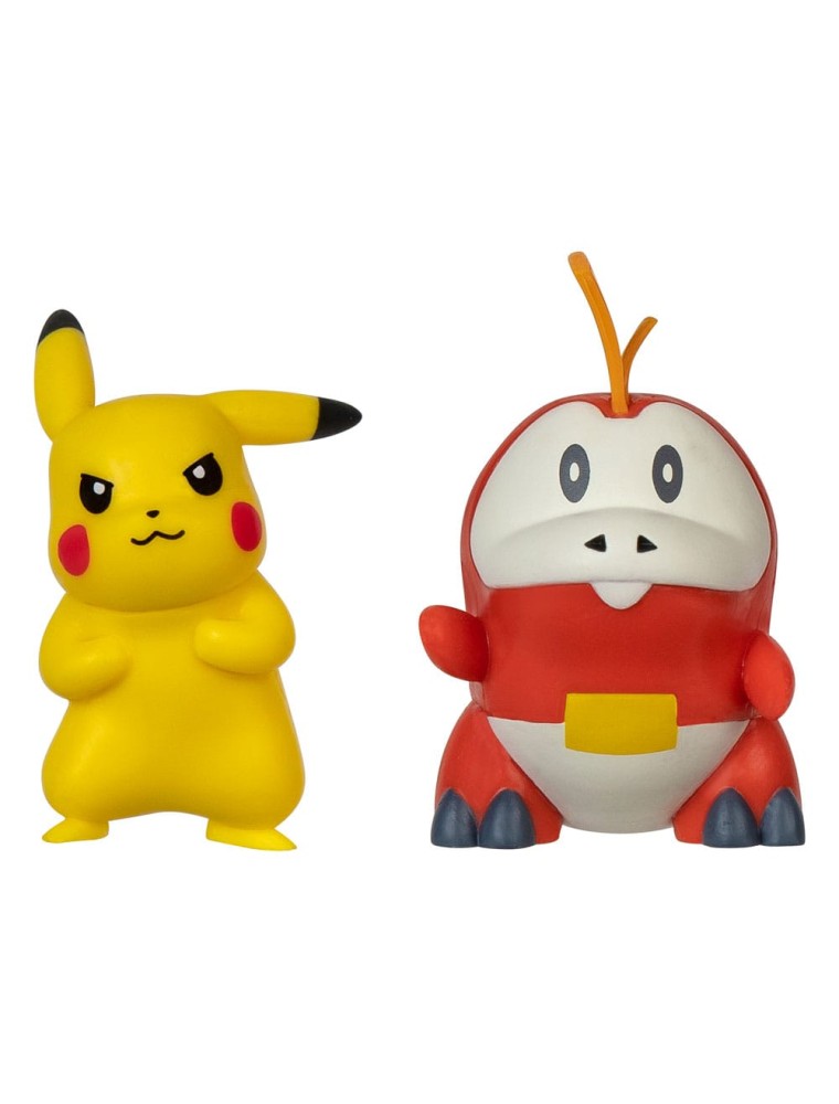 Pokémon Gen Ix Battle Figura Pack Mini Figura 2-pack Pikachu & Fuecoco 5 Cm Jazwares