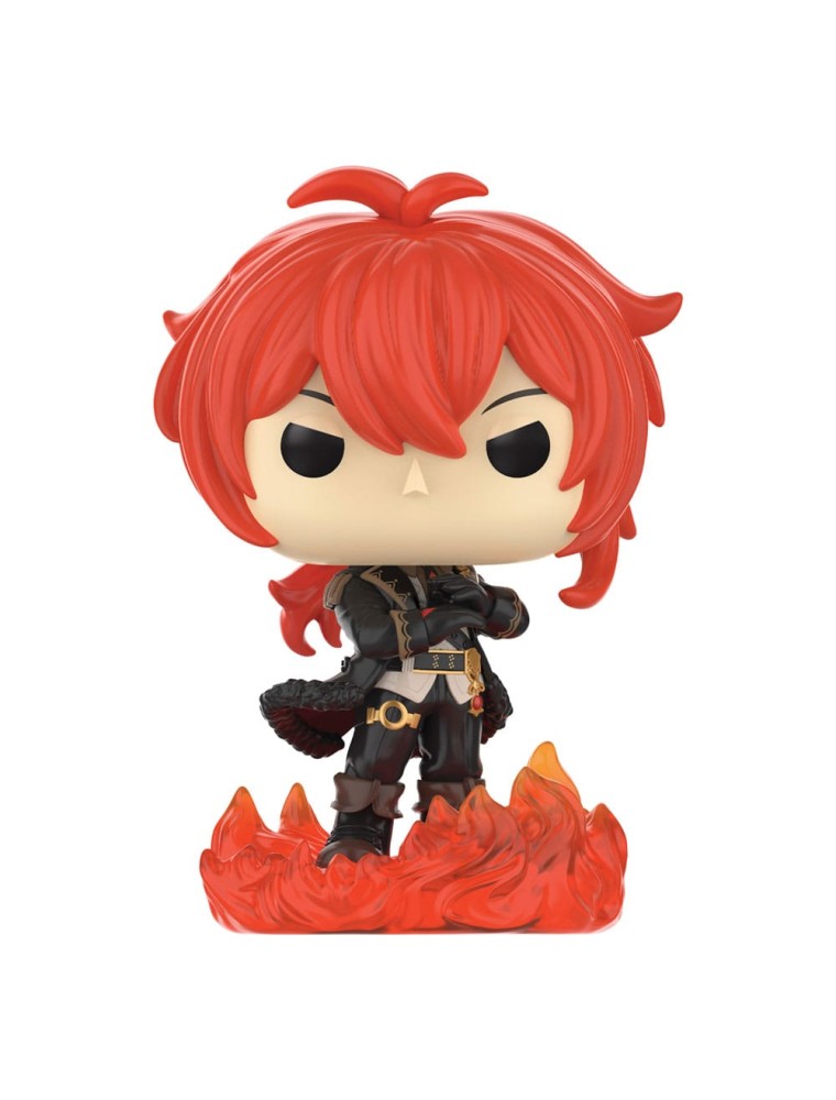 Genshin Impact Pop! Games Vinile Figura Diluc Ragnvindr 9 Cm Funko