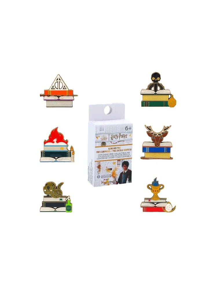 Harry Potter By Loungefly Enamel Pins Blind Box Assortment Book  Funko