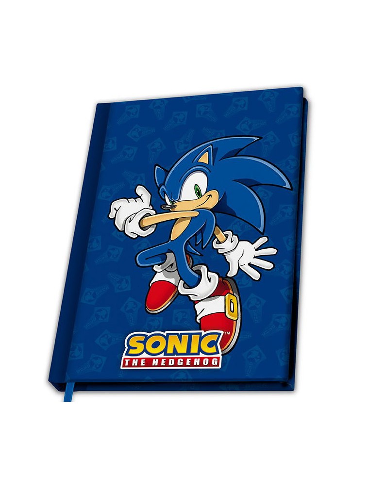 TACCUINO A5 SONIC THE HEDGEHOG - CANCELLERIA/SCUOLA