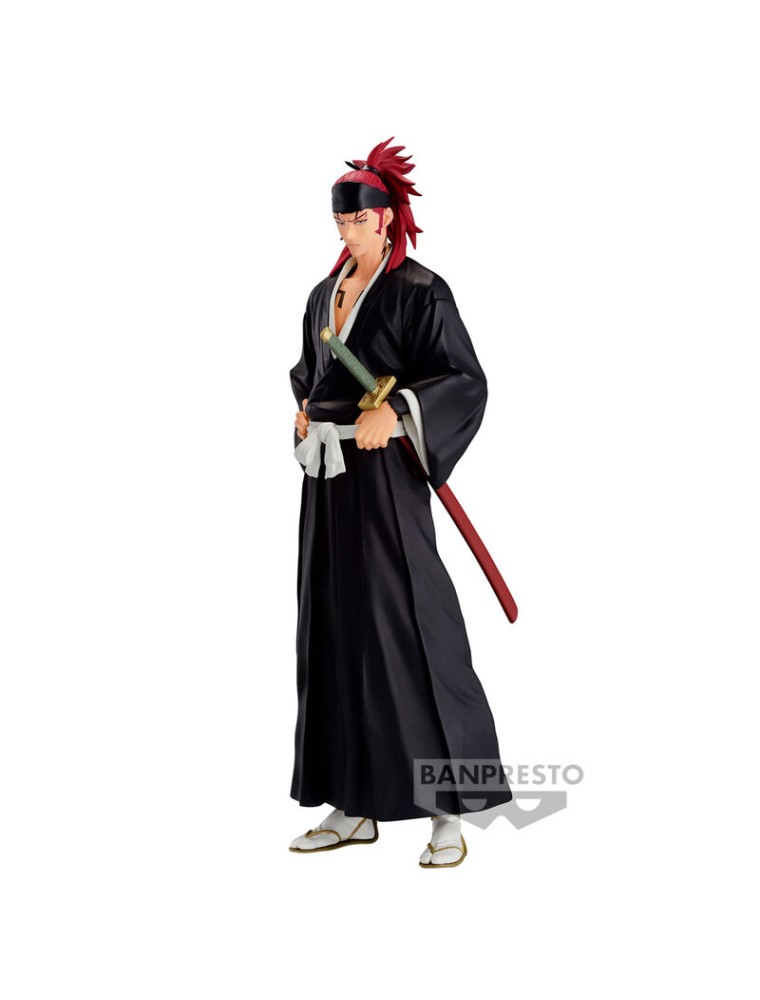 Bleach Solid E Souls Renji Abarai Figura 14cm Banpresto