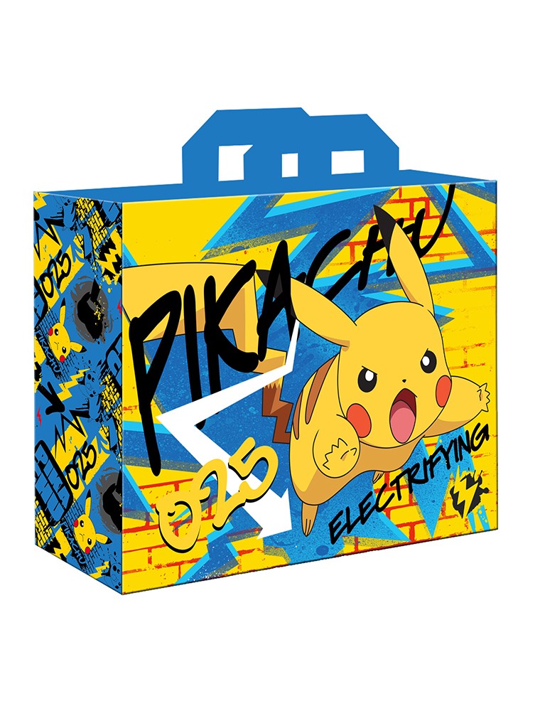 SHOPPING BAG POKEMON PIKACHU 025 - ACCESSORI