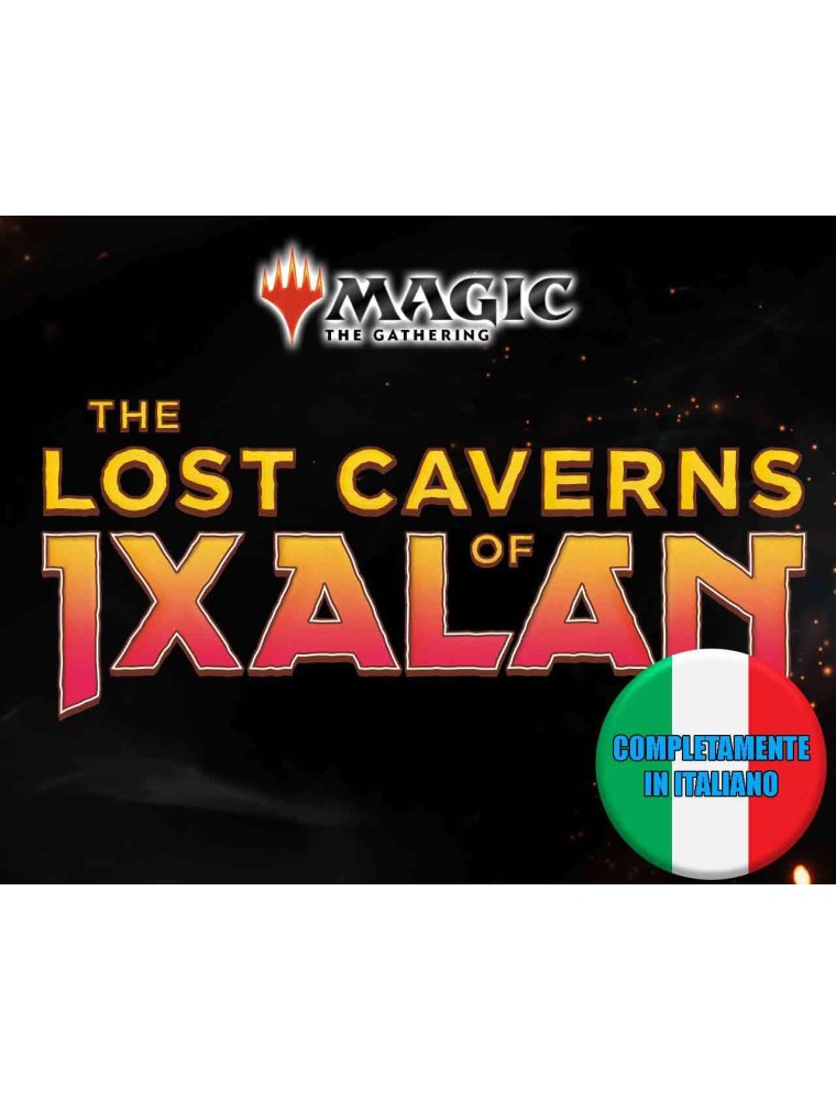 IT MTG LOST CAVERNS OF IXALAN DRAFT BSTR Gioco Da Tavolo Wizards Of The Coast