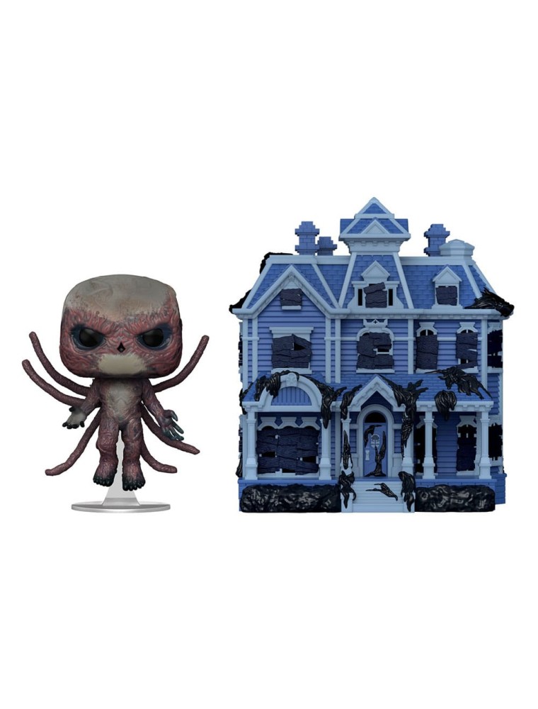 Stranger Things Pop! Town Vinile Figura Vecna Con Creel House 9 Cm Funko