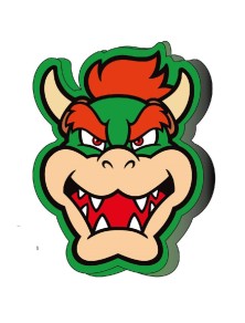 Super Mario Bros Bowser 3d Cuscino Nintendo