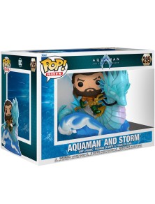 Pop Figura Ride Deluxe Dc Comics Aquaman E The Lost Kingdom Aquaman On Storm Funko