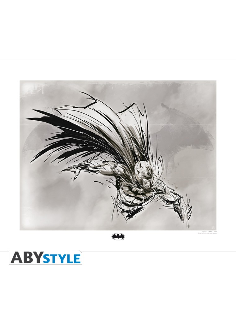 Dc Comics - Da Collezioneartprint - "batman Sketch" (50x40)