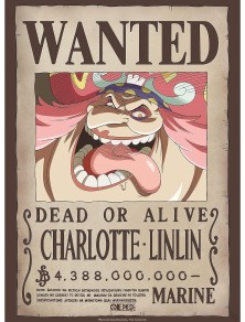 One Piece - Poster Ricercata "Wanted Big Mom" 52 x 38 cm AbyStyle