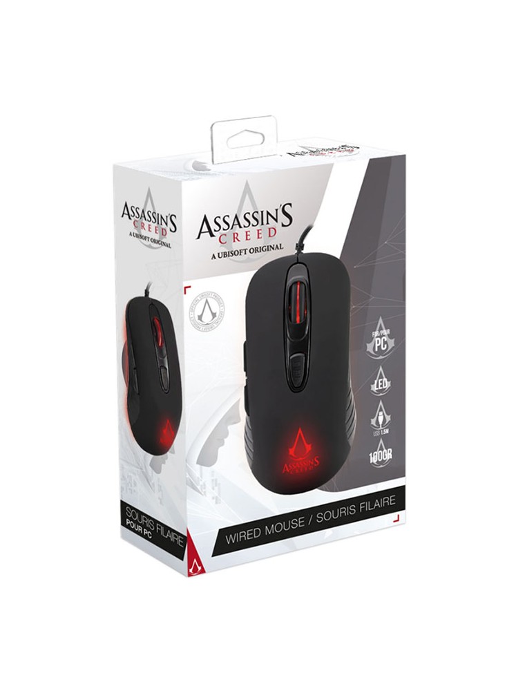 FREAKS PC MOUSE WIRED ASSASSIN'S CREED LOGO E TASTIERE