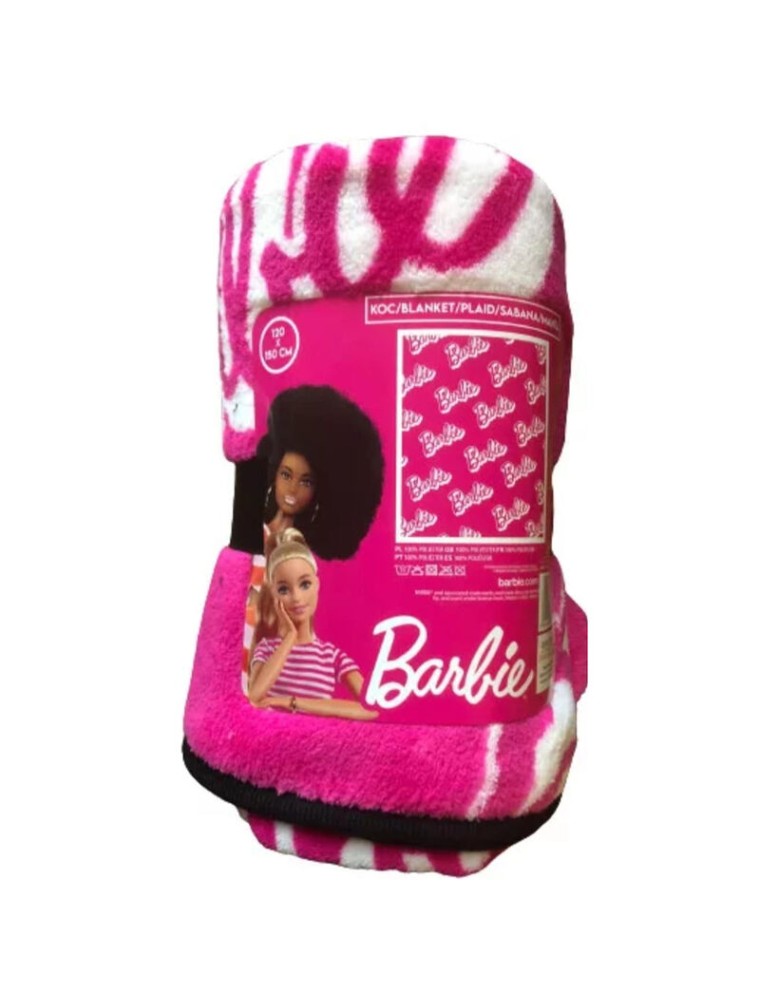 Barbie coral blanket Mattel