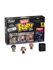 Avengers Bitty Funko Pop Figura Hulk Black Widow Hawkeye + Sorpresa 2,5 Cm