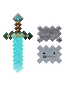 Minecraft Replica Diamond Sword Da Collezione50 Cm Noble Collection