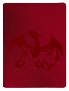 ULTRA PRO ALBUM 9 TASCHE ELITE PELLE POKEMON CHARIZARD - CARTE DA GIOCO/COLLEZIONE