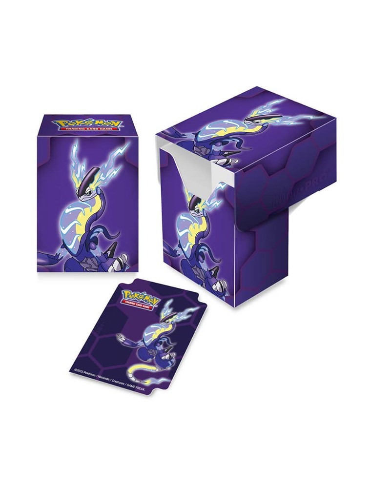 ULTRA PRO PORTA MAZZO POKEMON MIRAIDON - CARTE DA GIOCO/COLLEZIONE