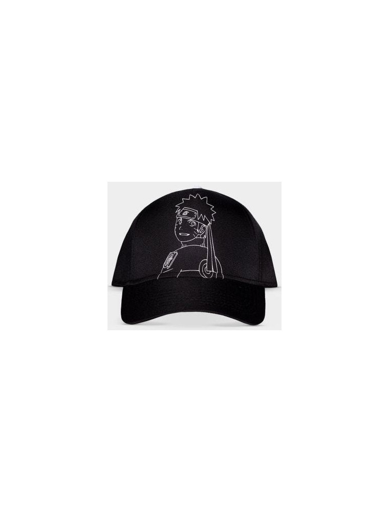 CAP NARUTO BIANCO E NERO ANIME - ABBIGLIAMENTO