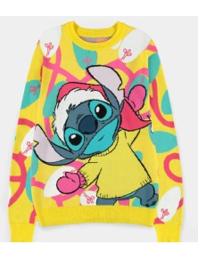 MAGLIONE NATALE LILO & STITCH FLUO L DISNEY - ABBIGLIAMENTO