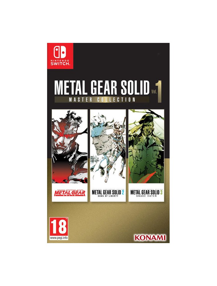 METAL GEAR SOLID MASTER COLLECTION VOL. 1 EU AZIONE - NINTENDO SWITCH