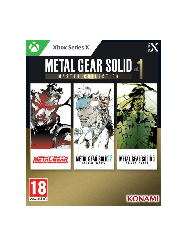 METAL GEAR SOLID MASTER COLLECTION VOL. 1 EU AZIONE - XBOX SERIES X