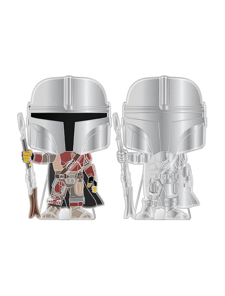 Star Wars Loungefly Pop! Enamel Spilla Mando 10 Cm Funko