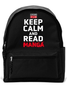 ZAINO KEEP CALM READ MANGA...