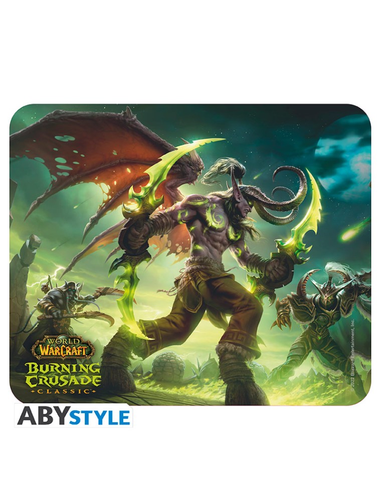 World Of Warcraft - Flexible Tappetino Per Mouse - Illidan