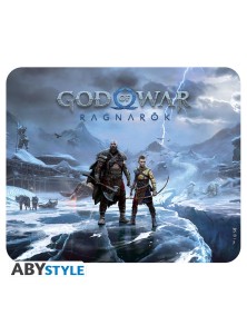 God Of War - Flexible Tappetino Per Mouse - Ragnorak Key Art