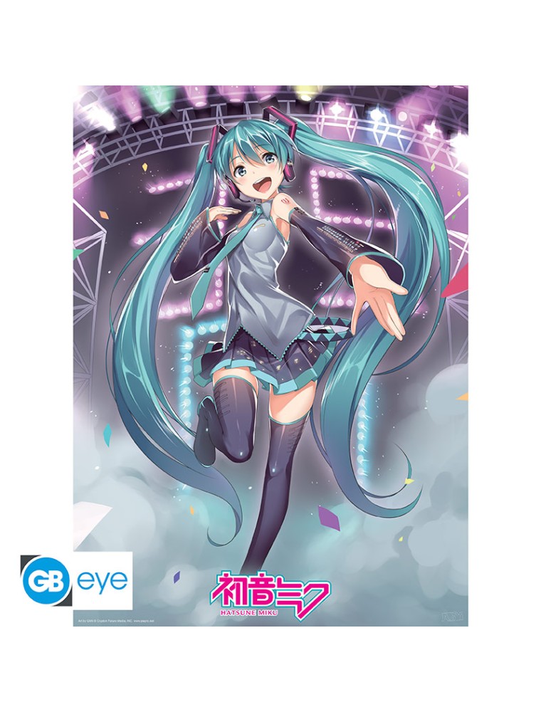 Hatsune Miku - Poster Chibi 52x38 - Miku Stage