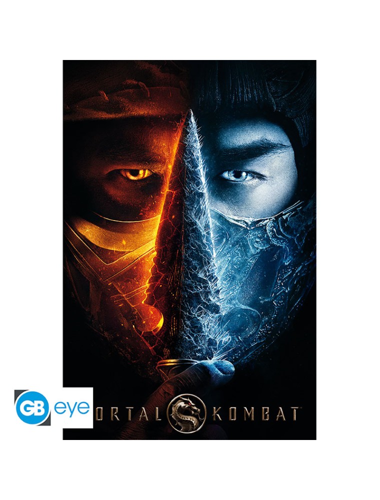 Mortal Kombat - Poster Maxi 91.5x61 - Scorpion Vs Sub-zero