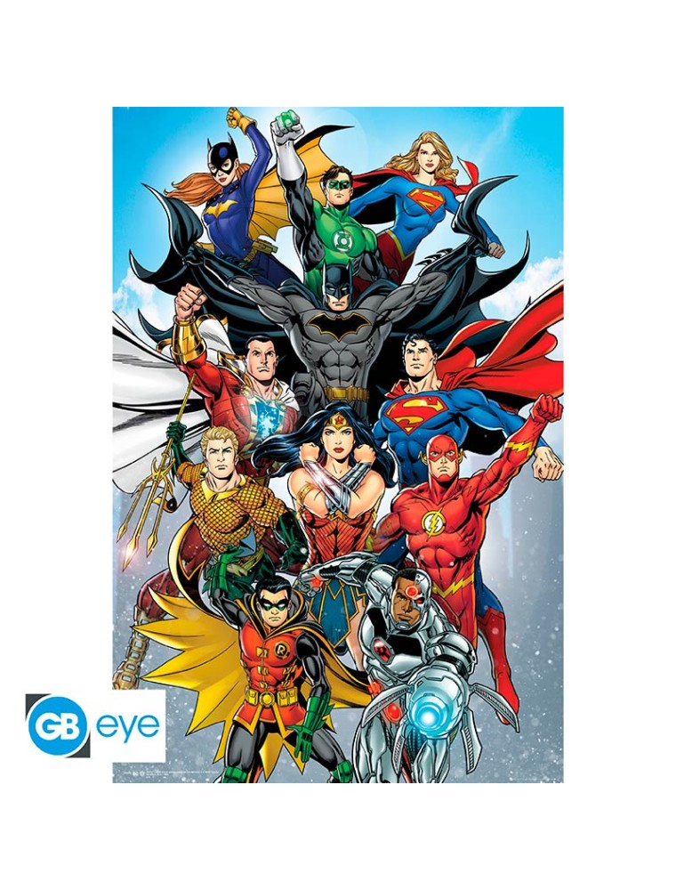 Dc Comics - Poster Maxi 91.5x61 - Dc Comics Rebirth