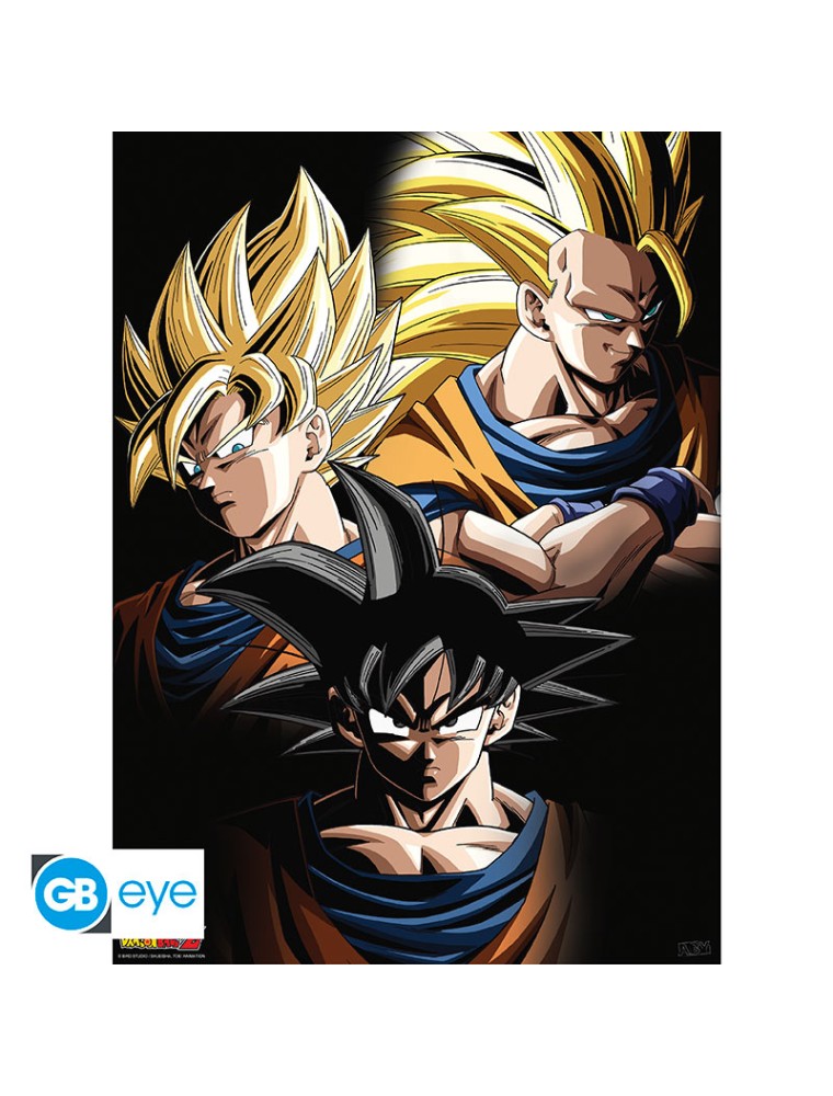 Dragon Ball - Poster Chibi 52x38 - Goku Transformations