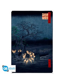 Hiroshige - Poster Maxi 91.5x61 - New Years Eve Foxfire