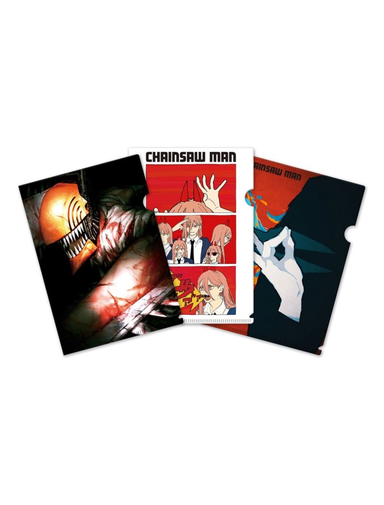 Chainsaw Man Clearfile 3-Set Sakami Merchandise