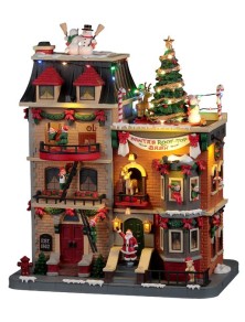 25861 LEMAX SANTA'S ROOFTOP...