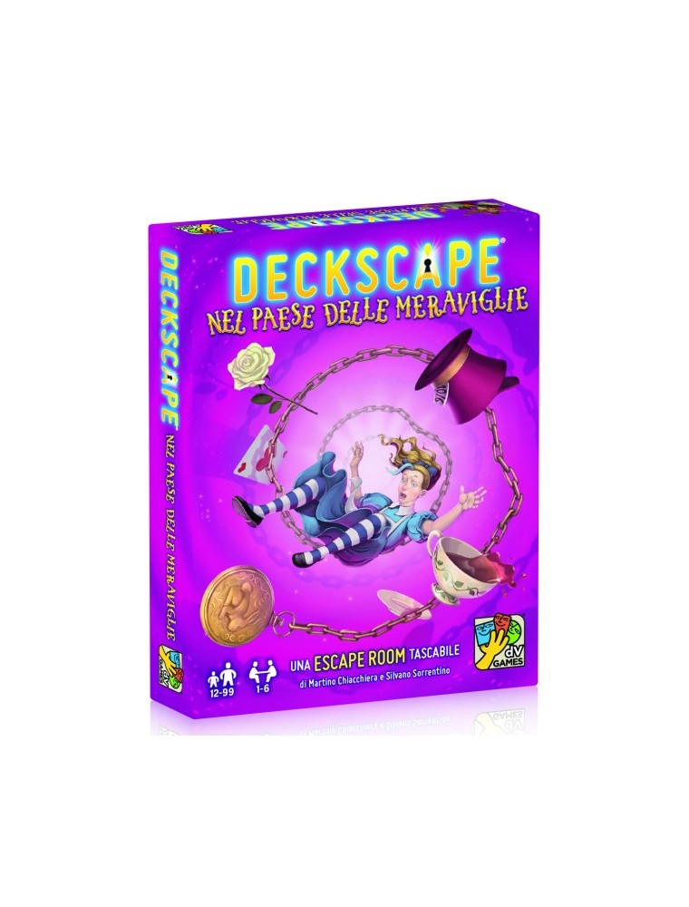 DECKSCAPE - NEL PAESE DELLE MERAVIGLIE Gioco da Tavolo