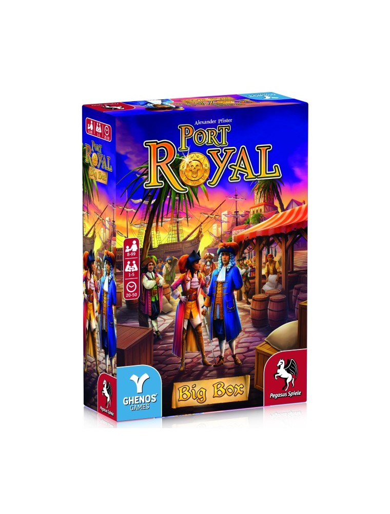 Port Royal - Big Box Ghenos Games Gioco da Tavolo