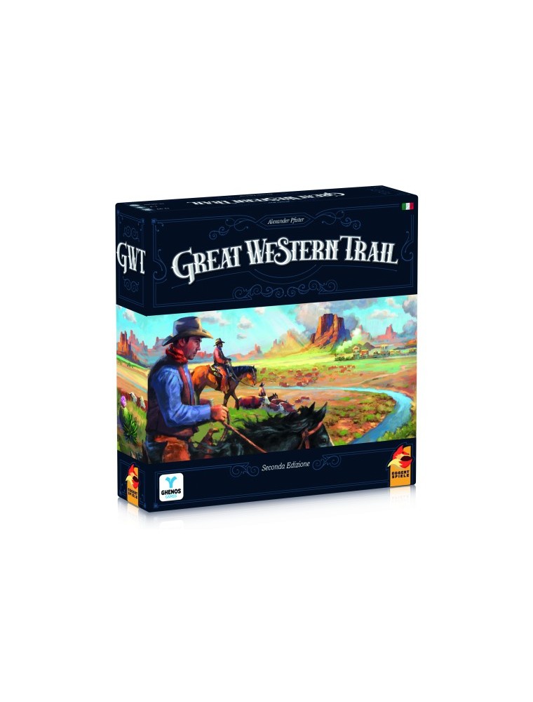 Great Western Trail - 2a Edizione Ghenos Games Gioco da Tavolo