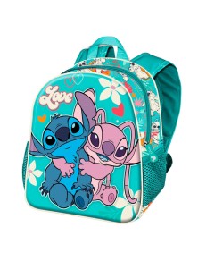 Disney Stitch Love 3d Zaino...