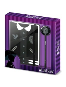 Wednesday Varsity Diario + Pen Set Karactermania